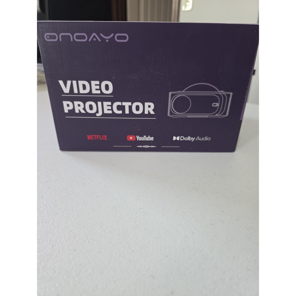 ONOAYO ONO3 Pro Smart Projector 1080P 4K Support Netflix Dolby NEW